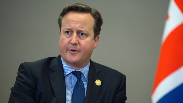 Премьер-министр Соединенного Королевства Великобритании и Северной Ирландии Дэвид Кэмерон - Sputnik Узбекистан