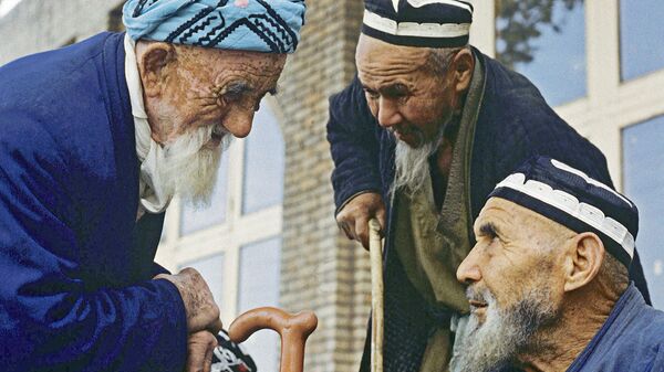 Узбекские старики из Коканда - Sputnik Узбекистан