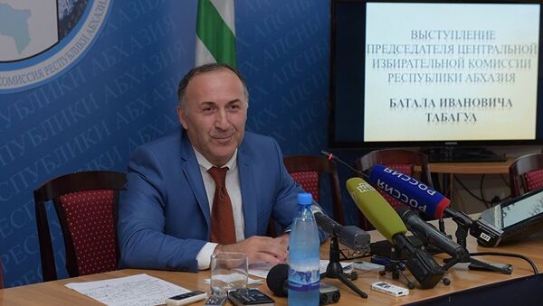 Председатель ЦИК Абхазии Батал Табагуа - Sputnik Узбекистан