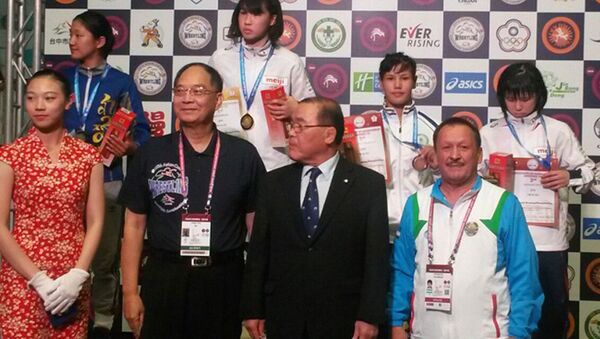 Юношеский чемпионат Азии по спортивной борьбе - Sputnik Узбекистан
