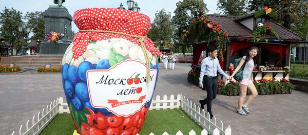Московское лето. Фестиваль варенья - Sputnik Узбекистан