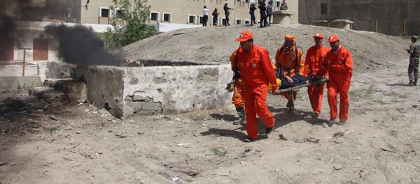 Совместное командно-штабное учение МЧС Совместное командно-штабное учение МЧС - Sputnik Узбекистан