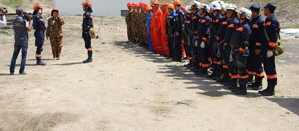 Совместное командно-штабное учение МЧС Совместное командно-штабное учение МЧС - Sputnik Узбекистан