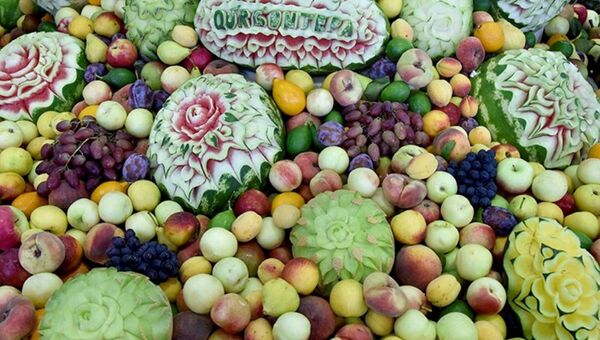 Ташкентская Международная ярмарка овощей и фруктов - Sputnik Узбекистан