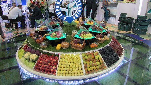Международная плодоовощная ярмарка в Ташкенте - Sputnik Ўзбекистон