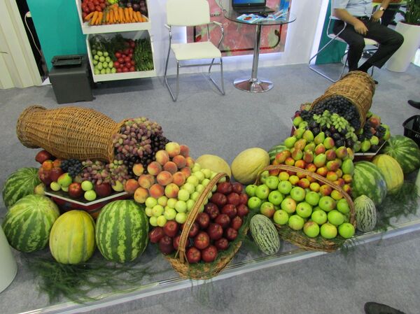 Международная плодоовощная ярмарка в Ташкенте - Sputnik Узбекистан