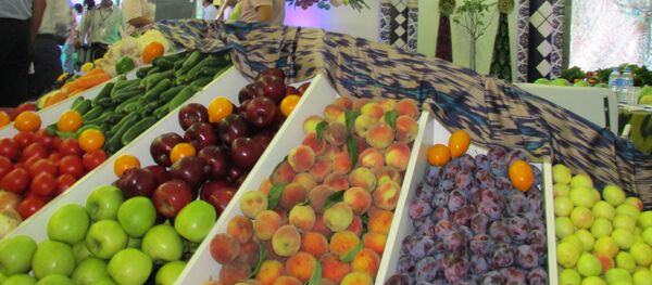 Международная плодоовощная ярмарка в Ташкенте Международная плодоовощная ярмарка в Ташкенте - Sputnik Ўзбекистон