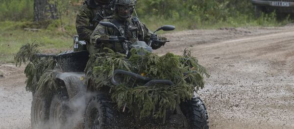 Учения НАТО в Эстонии Учения НАТО в Эстонии - Sputnik Ўзбекистон