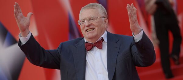 Лидер ЛДПР Владимир Жириновский Лидер ЛДПР Владимир Жириновский - Sputnik Узбекистан