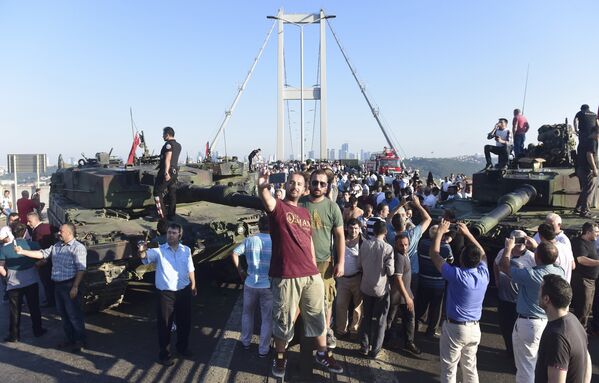 Попытка военного переворота в Турции - Sputnik Узбекистан