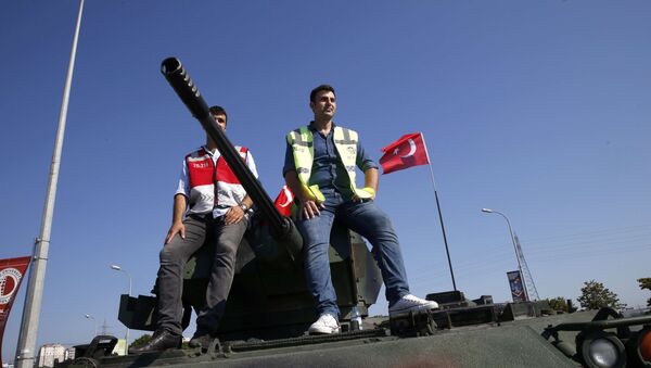Попытка военного переворота в Турции - Sputnik Узбекистан
