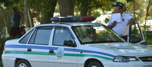 Работа сотрудников милиции Узбекистана Работа сотрудников милиции Узбекистана - Sputnik Ўзбекистон