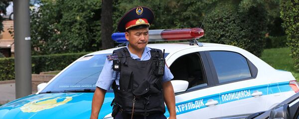 Работа полиции Казахстана - Sputnik Ўзбекистон