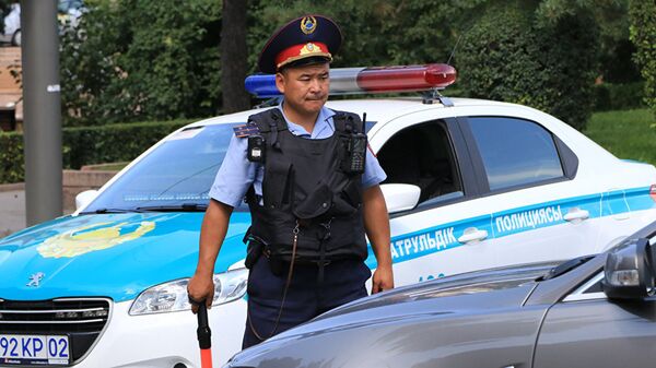 Работа полиции Казахстана - Sputnik Узбекистан