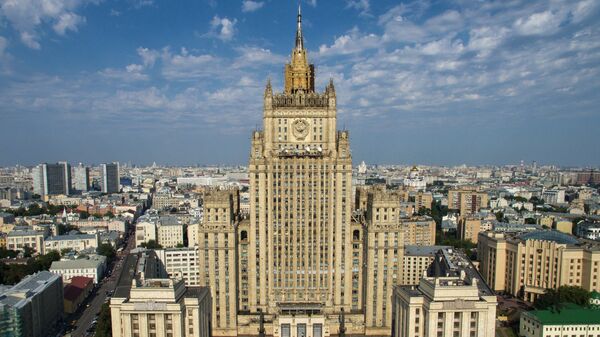 Здание министерства иностранных дел России в Москве - Sputnik Ўзбекистон