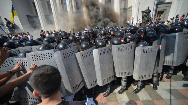 Протестные акции в Киеве - Sputnik Узбекистан