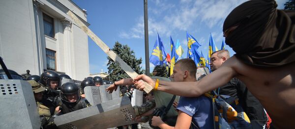 Протестные акции в Киеве Протестные акции в Киеве - Sputnik Ўзбекистон