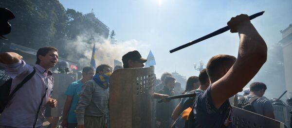 Протестные акции в Киеве - Sputnik Узбекистан