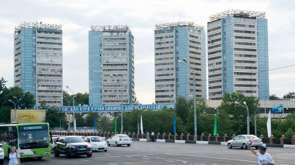 Ташкент, вид на площадь Хамида Алимджана. Архивное фото - Sputnik Узбекистан