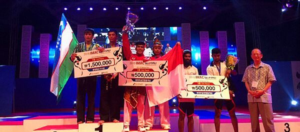 Узбекские борцы победили на Международном фестивале боевых искусств Узбекские борцы победили на Международном фестивале боевых искусств - Sputnik Узбекистан