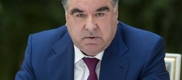Tojikiston prezidenti - Emomali Raxmon - Sputnik O‘zbekiston