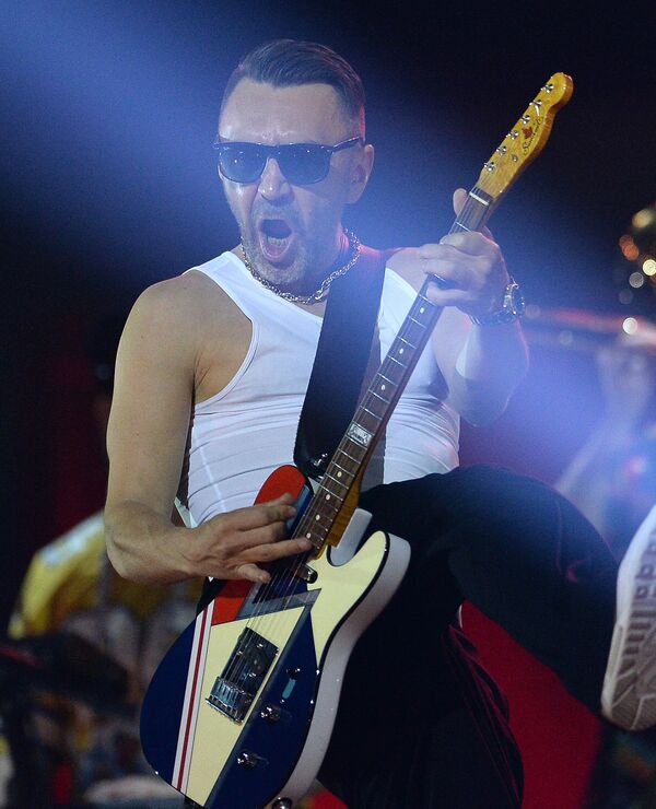 Лидер группы Ленинград Сергей Шнуров Лидер группы Ленинград Сергей Шнуров - Sputnik Узбекистан