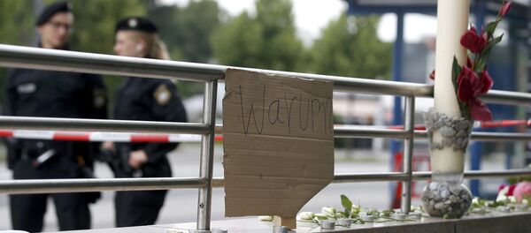 Ситуация в Мюнхене, где произошла стрельба в ТЦ Ситуация в Мюнхене, где произошла стрельба в ТЦ - Sputnik Узбекистан