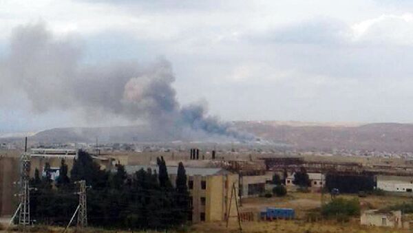 Взрыв в заводе Араз в городе Ширван - Sputnik Узбекистан