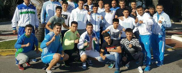 Узбекская олимпийская сборная по боксу Узбекская олимпийская сборная по боксу - Sputnik Ўзбекистон