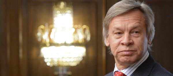Председатель Комитета Государственной думы РФ по международным делам Алексей Пушков - Sputnik Узбекистан