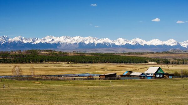 Регионы России. Бурятия. Тункинская долина - Sputnik Ўзбекистон
