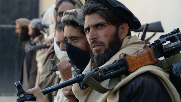 Boyeviki gruppirovki Taliban. Arxivnoye foto - Sputnik Oʻzbekiston