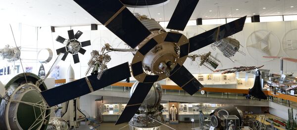 Экспонаты зала космической техники Экспонаты зала космической техники - Sputnik Узбекистан