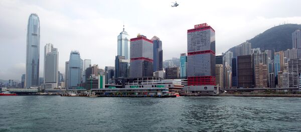Вид на Гонконг Вид на Гонконг - Sputnik Ўзбекистон