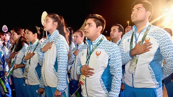 Спортсмены олимпийской сборной Узбекистана - Sputnik Узбекистан