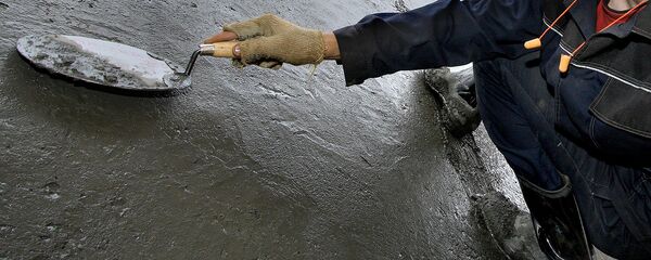 Бетонирование плиты проезжей части - Sputnik Ўзбекистон