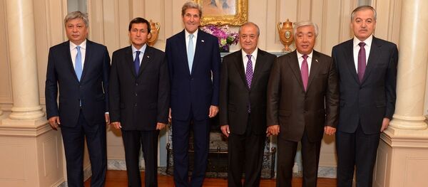 Марказий Осиё мамлакатлари ва Америка Қўшма Штатлари ТИВ раҳбарлари Вашингтонда С5+1 шаклида учрашув ўтказдилар Марказий Осиё мамлакатлари ва Америка Қўшма Штатлари ТИВ раҳбарлари Вашингтонда С5+1 шаклида учрашув ўтказдилар - Sputnik Ўзбекистон