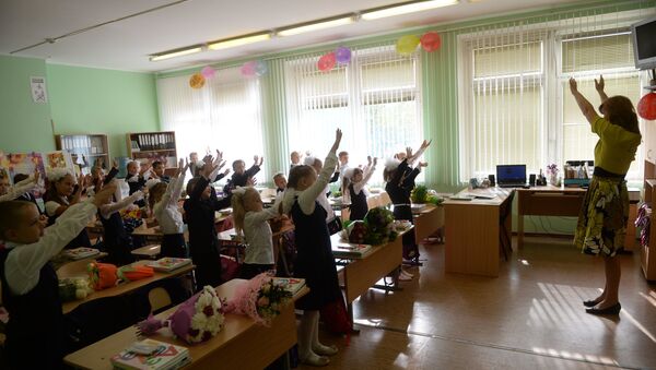Начало учебного года в Москве - Sputnik Узбекистан