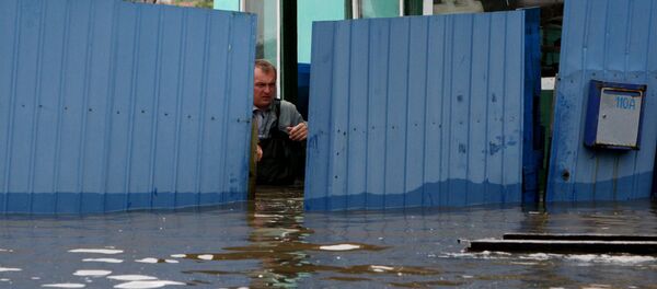 Паводок в Уссурийске Паводок в Уссурийске - Sputnik Узбекистан