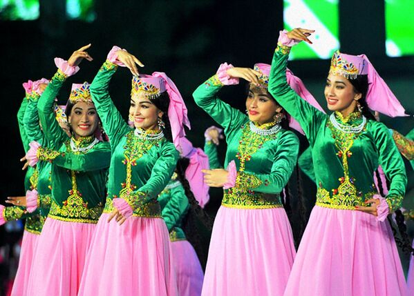 Фоторепортаж с праздничных торжеств - Sputnik Узбекистан