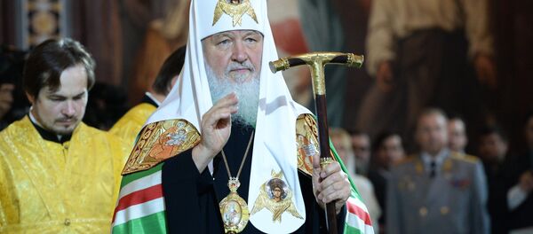 Патриарх Московский и всея Руси Кирилл Патриарх Московский и всея Руси Кирилл - Sputnik Узбекистан