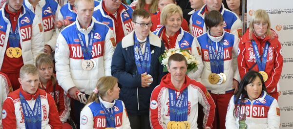 Российские спортсмены-паралимпийцы Российские спортсмены-паралимпийцы - Sputnik Узбекистан