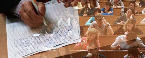 Акция Тотальный диктант Акция Тотальный диктант - Sputnik Узбекистан