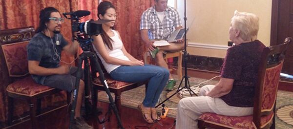 Американские телевизионщики посетили стадион Пахтакор - Sputnik Узбекистан