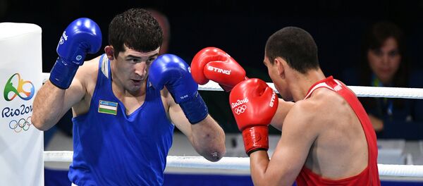 Олимпиада 2016. Бокс. Мужчины. Бой между Е. Тищенко и Р. Тулагановым - Sputnik Узбекистан