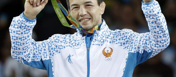 Борец греко-римского стиля Елмурат Тасмурадов - Sputnik Узбекистан