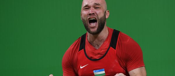 Узбекский тяжелоатлет Руслан Нурудинов Узбекский тяжелоатлет Руслан Нурудинов - Sputnik Ўзбекистон