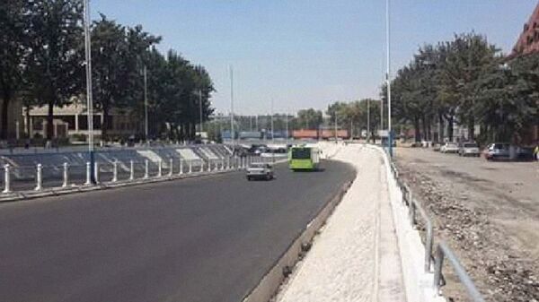 Возобновилось движение по улице Тараккиет Возобновилось движение по улице Тараккиет - Sputnik Узбекистан