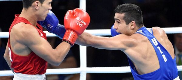 Узбекский боксер Шахрам Гиясов Узбекский боксер Шахрам Гиясов - Sputnik Ўзбекистон