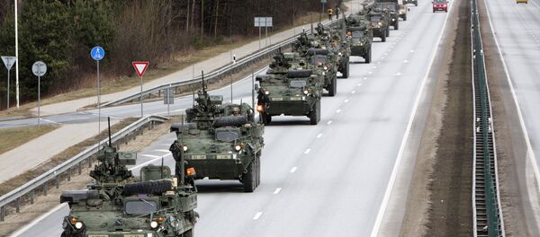 Американские бронетранспортеры - Sputnik Ўзбекистон